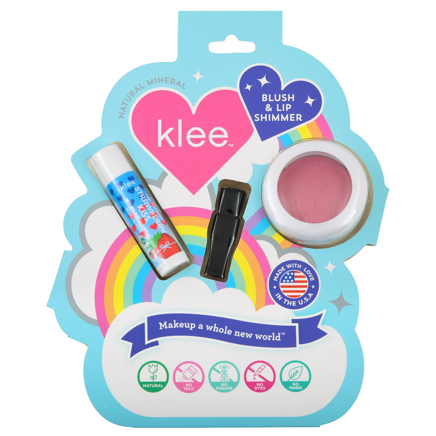 Klee Naturals - NEW! Sweet Cherry Spark - Blush and Lip Shimmer Set