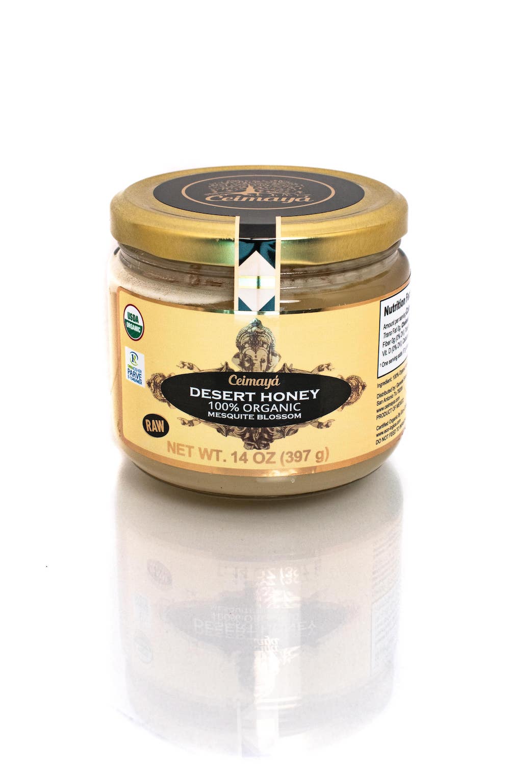 Desert Honey - 100% Organic Mesquite Blossom 14 oz