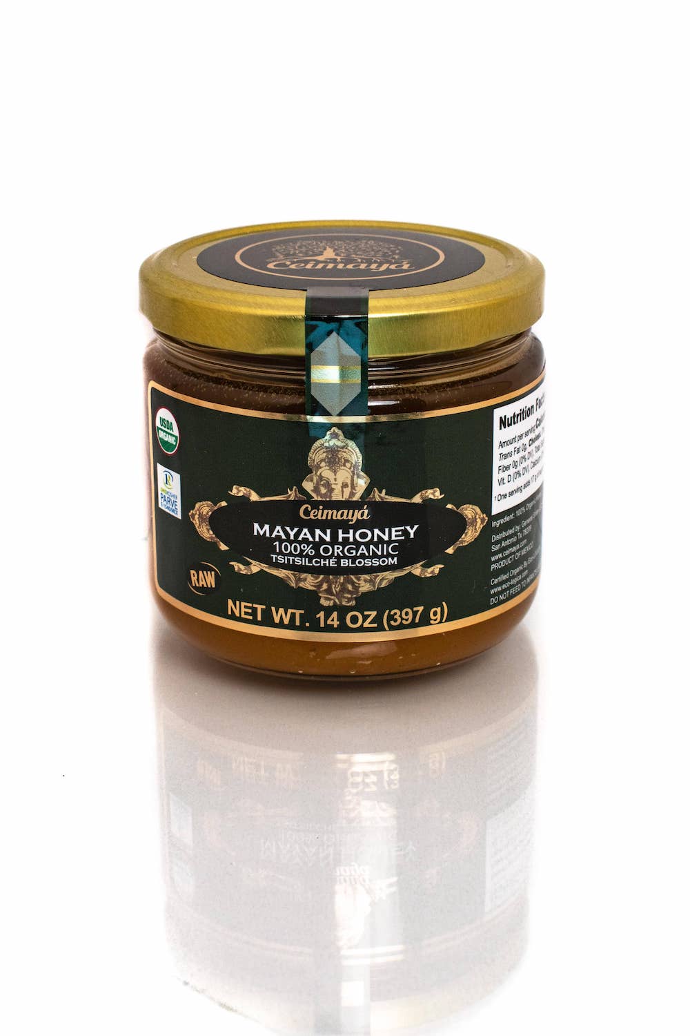 Mayan Honey - 100% Organic, Tsitsilché Blossom 14 oz