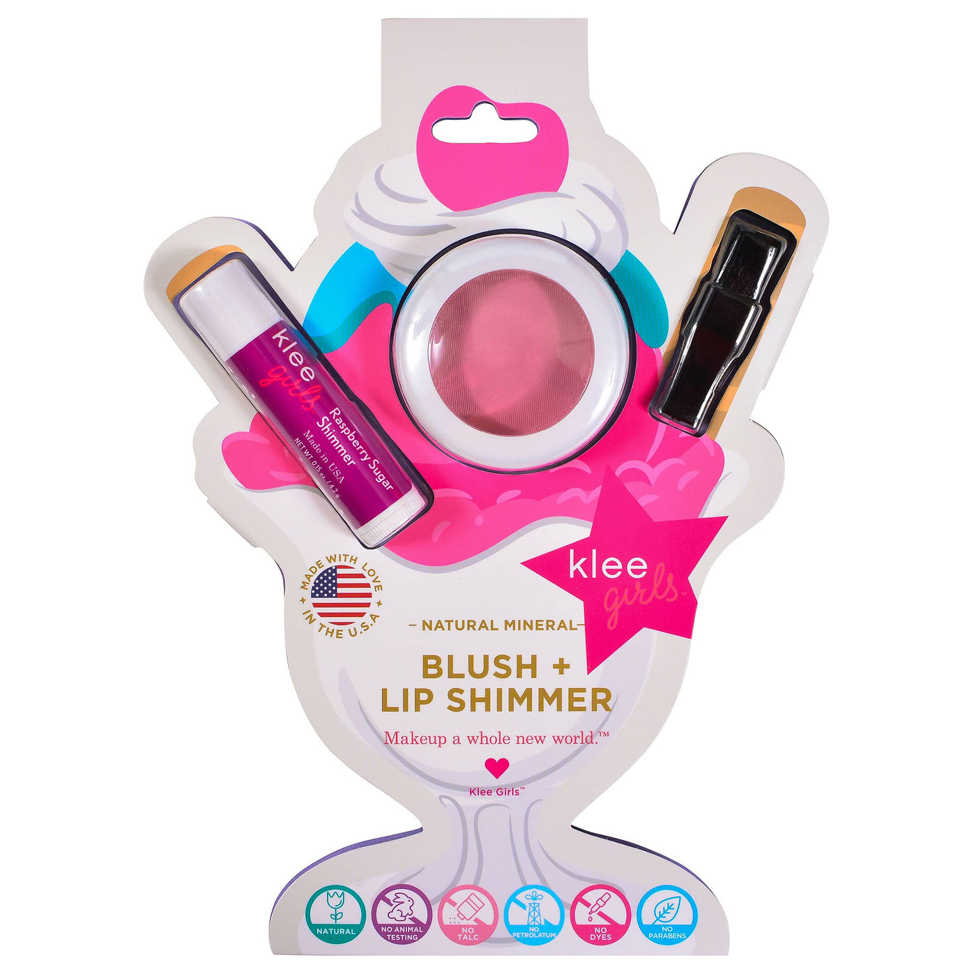 Cotton Candy Glow - Natural Blush Lip Shimmer