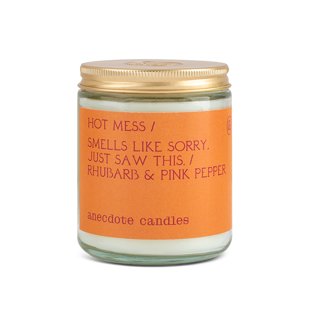 Hot Mess Candle (Rhubarb & Pink Pepper)