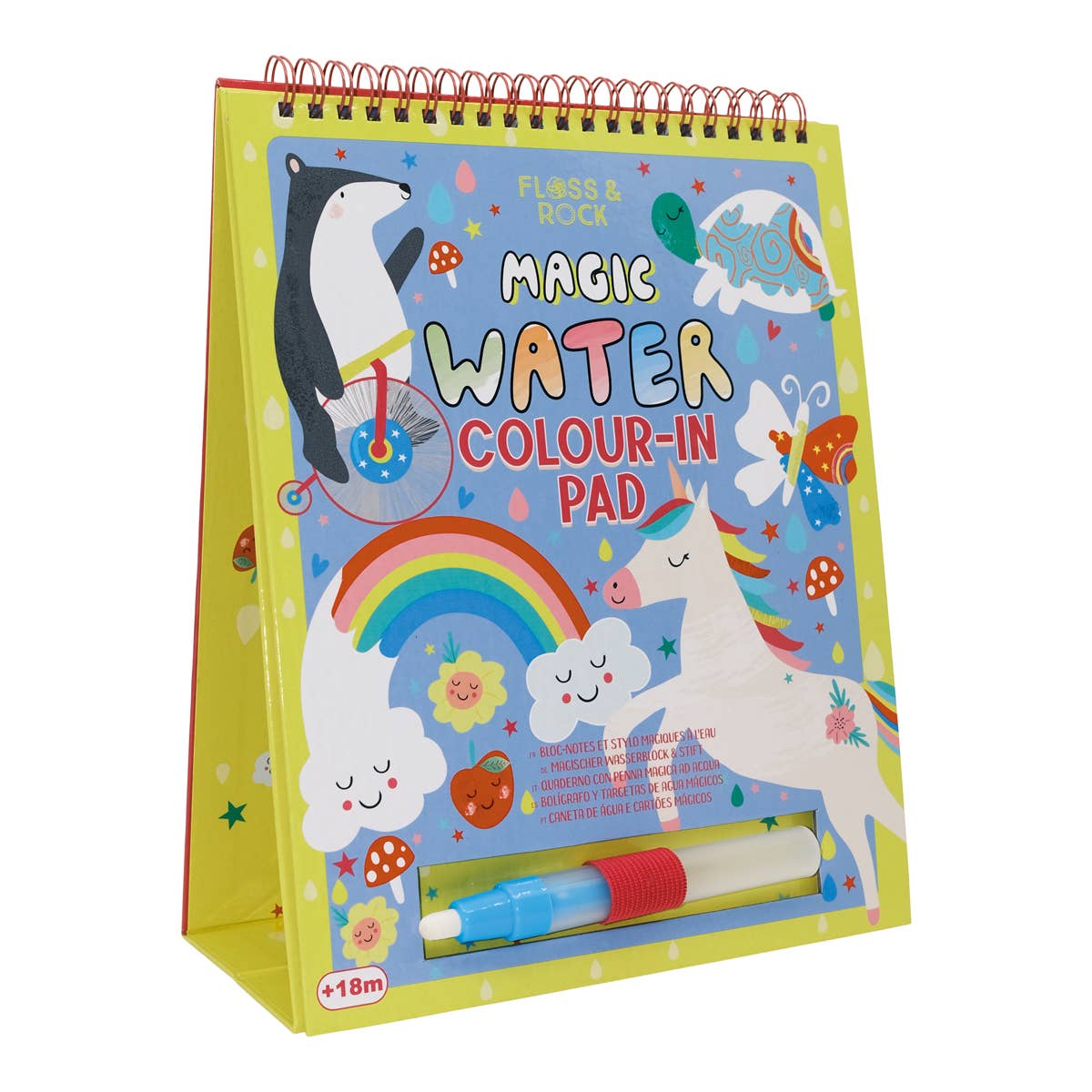 Magic Color Changing Watercard Easel and Pen-Rainbow Fairy