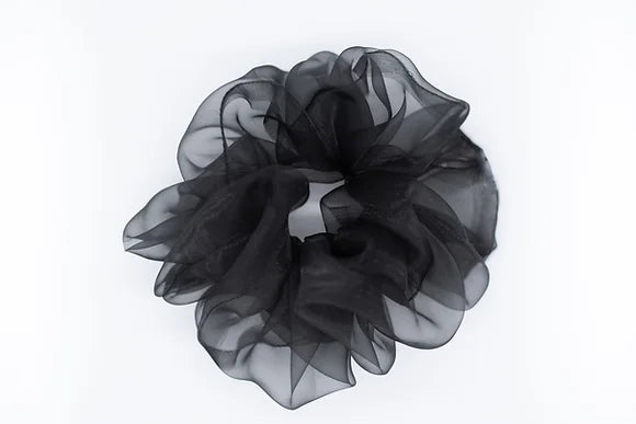 Cloud Scrunchie, Satin Scrunchy, Oversize Scrunchie