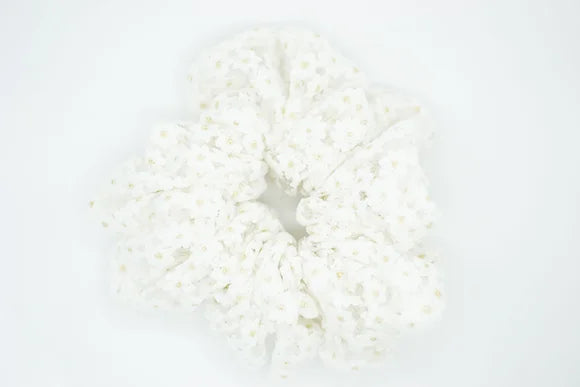 Cloud Scrunchie, Satin Scrunchy, Oversize Scrunchie