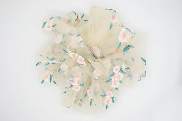 Cloud Scrunchie, Satin Scrunchy, Oversize Scrunchie