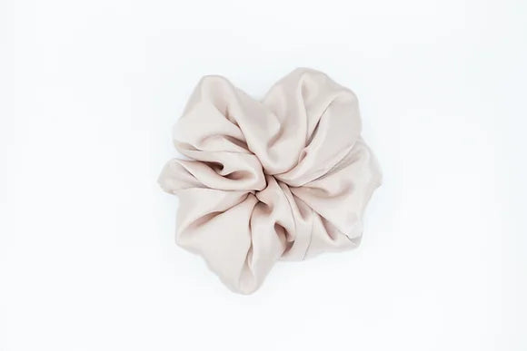 Cloud Scrunchie, Satin Scrunchy, Oversize Scrunchie