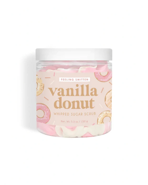 Whipped Sugar Scrub - Cotton Candy, Vanilla Donut